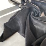 Льняная Ткань для рубашки чёрный 120 gsm linen fabrics