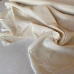 Эко-ткань из крапивы Батист белый nettle fabrics
