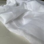 Эко-ткань из крапивы Батист белый nettle