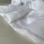 Эко-ткань из крапивы Батист белый nettle