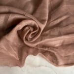 Эко-ткань из крапивы Батист Пудровый nettle