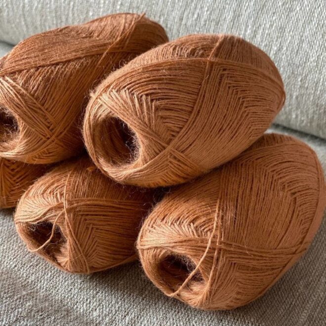 пряжа для вязания цвет коричневый