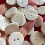 mother-of-pearl buttons